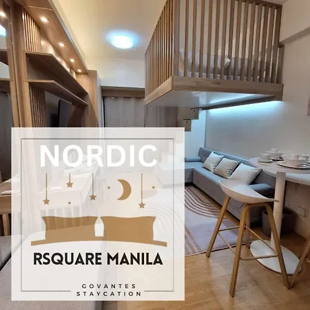 Nordic Rsquare Manila - With Pool Access Apartment